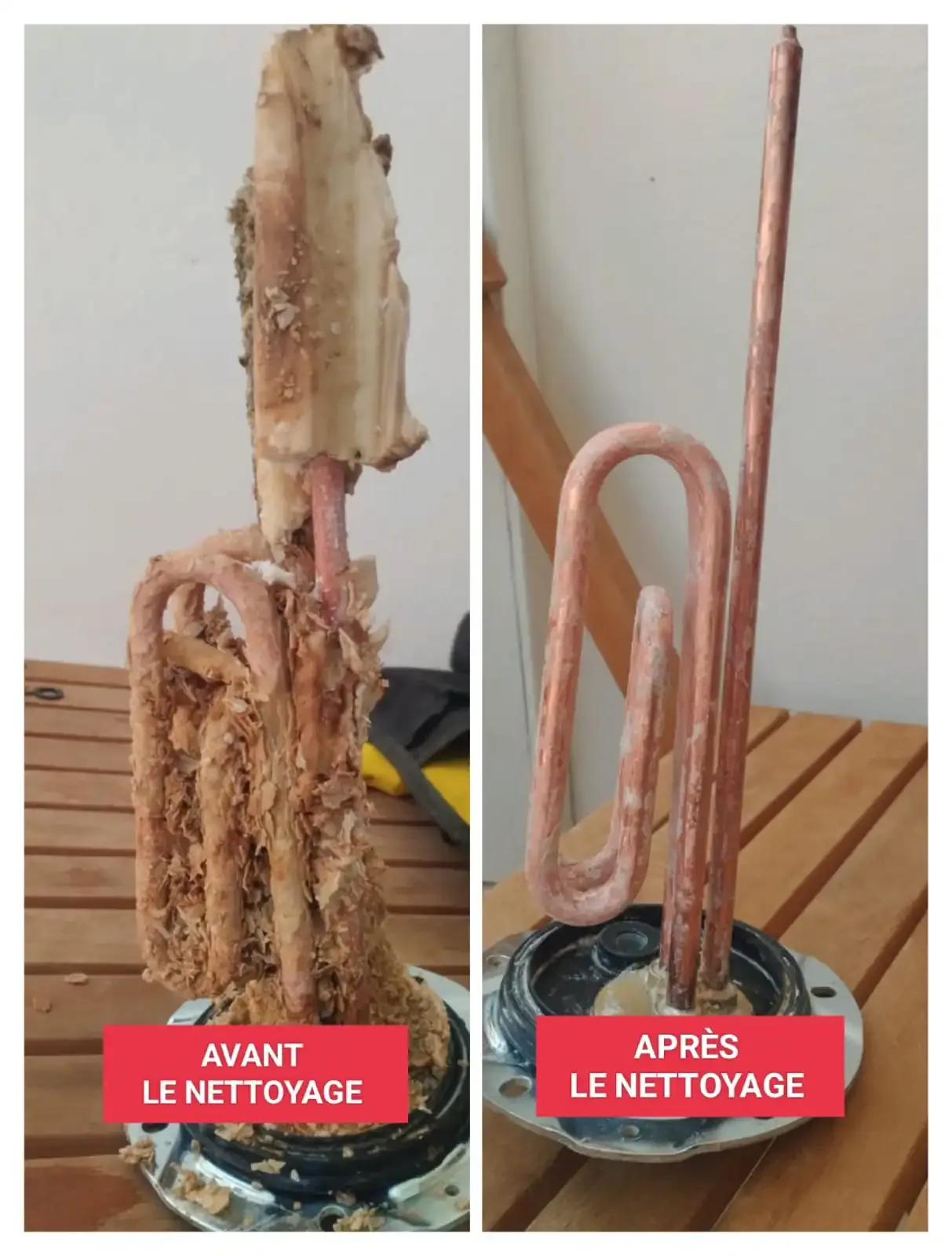 détartrage chauffe-eau Marrakech intervention plombier nettoyage calcaire